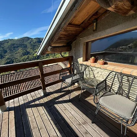 Apartmán Rustico Vesio Balcony View Vesta