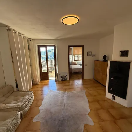 Apartment Rustico Vesio Balcony View *